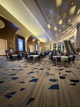 Hyatt Regency, Conference Rooms Concourse, Setup for Conference Meals