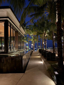 Anvaya, Private Function Dining Room Option and adjacent outdoor area Anvaya, Private Function Dining Room Option and adjacent outdoor area