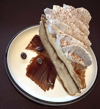 Tiramisu Basque Cheesecake, Casa Bella at the Rosen Shingle Creek resort