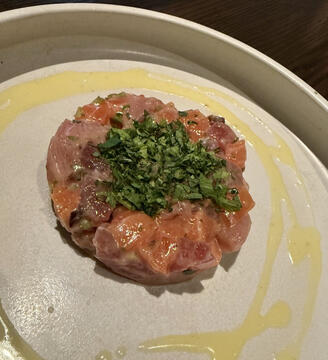 Tonno e Salmone Crudo, Ravello at the Four Seasons Resort