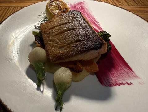 Verlasso Salmon, Bluezoo at the Dolphin Resort